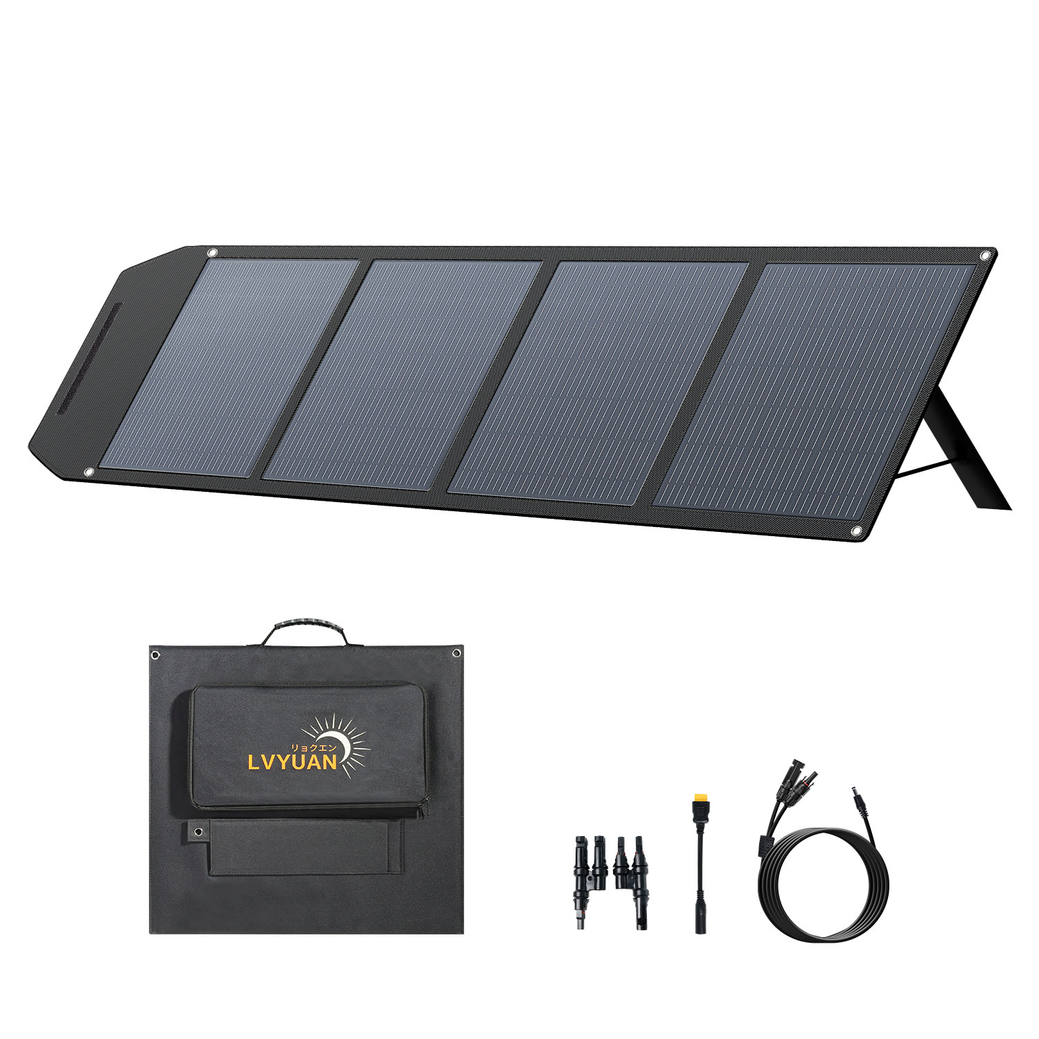 Solar Panel Monocrystalline - Wysokowydajny składany panel słoneczny 200W 24V