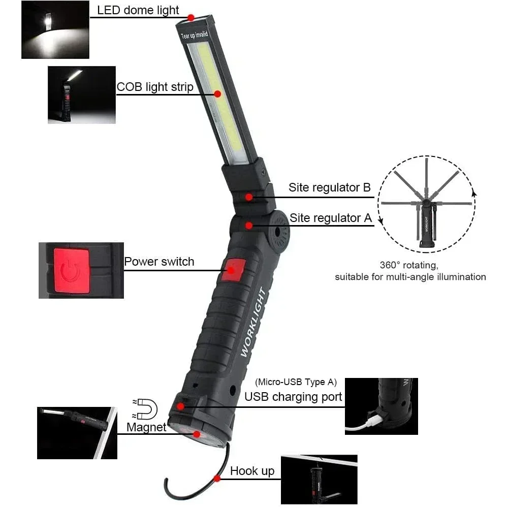Przenośna lampa robocza LED CO – Renewable Energy Sources recenzja i cena