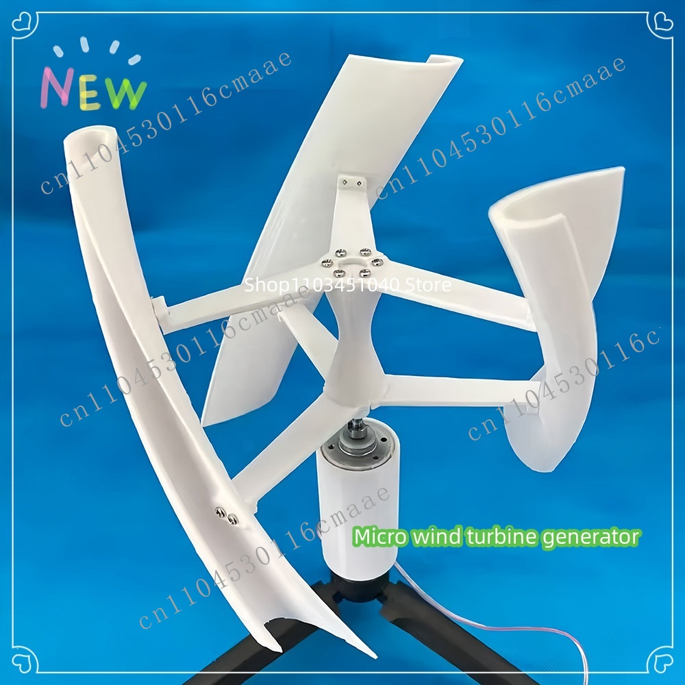 Nowa turbina wiatrowa DIY z ło – Mini Wind Turbine Vertical recenzja i cena