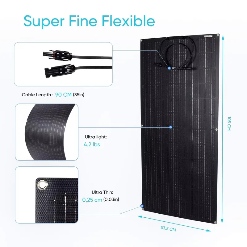 Panele słoneczne 400W 420W o z – Solar Panel Monocrystalline recenzja i cena
